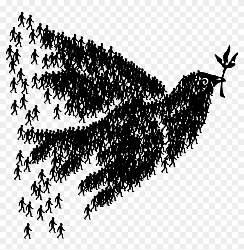 This Free Icons Png Design Of People For Peace Clipart