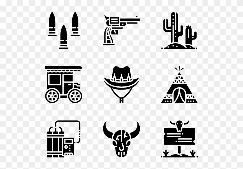 Cowboy - Emblem Clipart