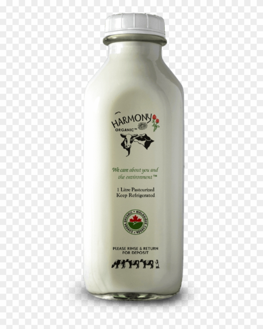 Unhomogenized Organic Nature's Whole Milk One Litre - Harmony Organic Clipart