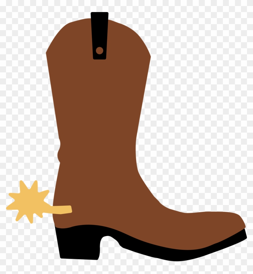 1237 X 1280 8 - Cowboy Boots Printable Brown Clipart