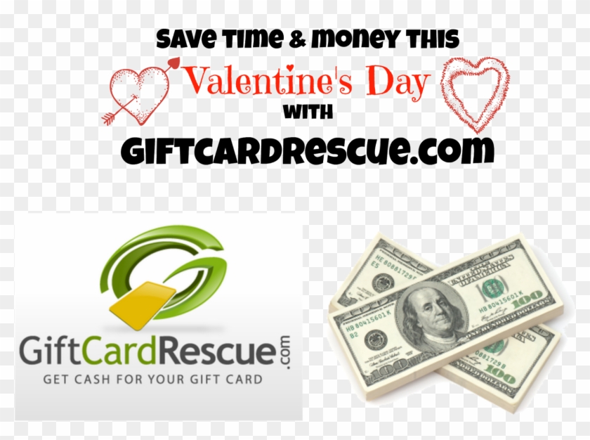 Save Time & Money This Valentine's Day With Giftcardrescue Clipart #754365