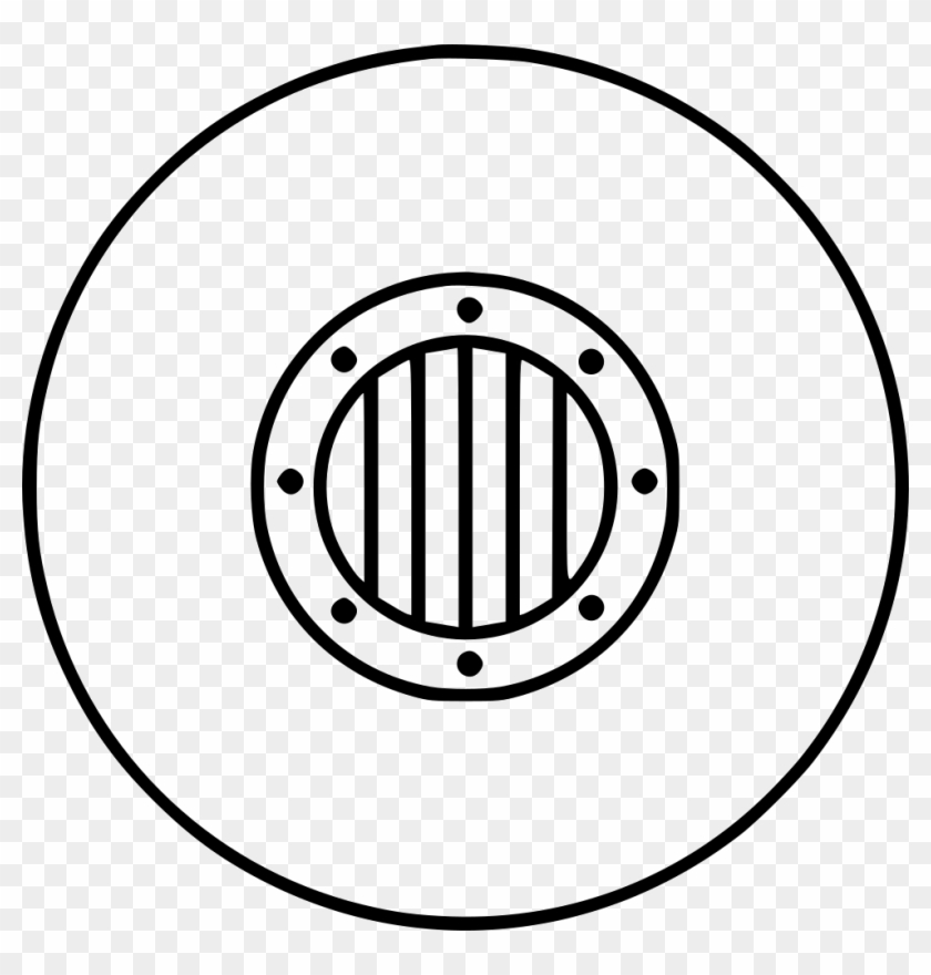 Cell Window Grill Protection Jail Arrest Comments - Ac Milan Black And White Clipart #754568