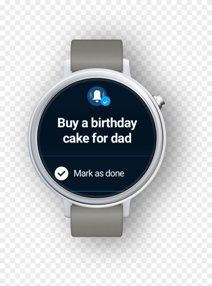 Smart Reminder App For Android Wear Os - Android Wear Reminder Clipart