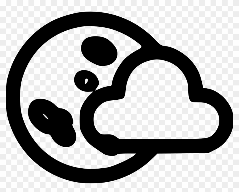 Fullmoon Moon Cloud Night Dark Shade Comments Clipart