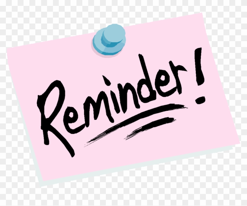 Fcps-md - Reminder Clipart Png Transparent Png #754667