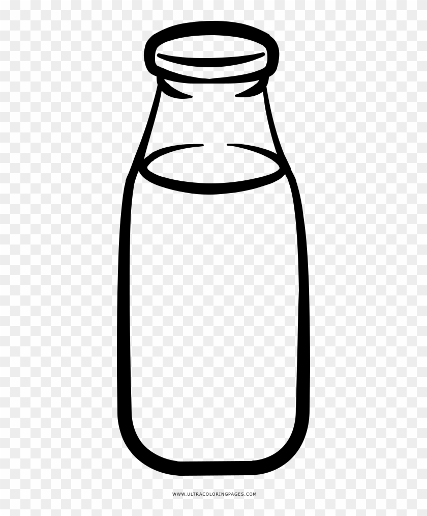Milk Coloring Page - Line Art Clipart