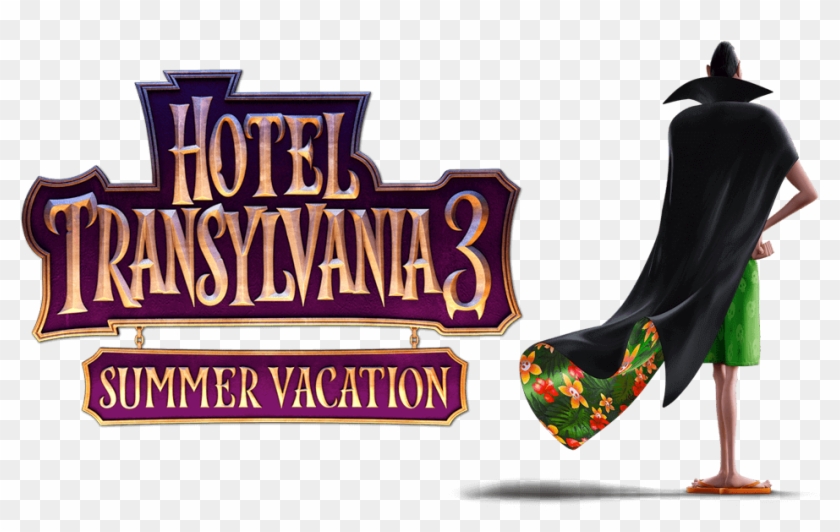 Hotel Transylvania 3 Movie Name And Dracula Standing - Hotel Transylvania 3 Characters Png Clipart