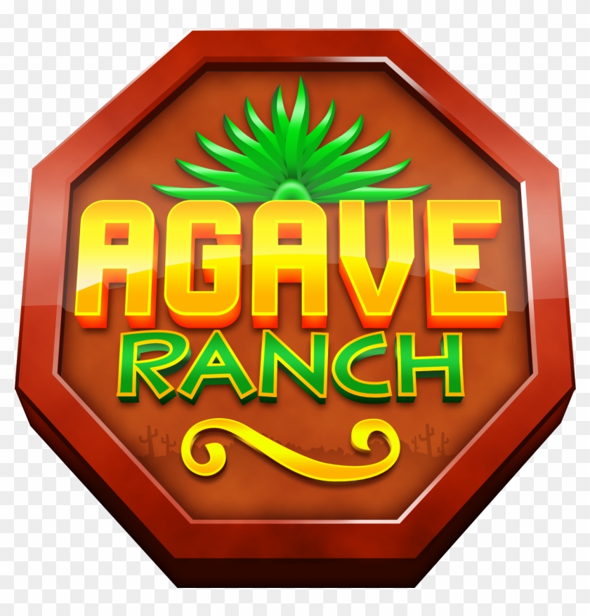 Agave Ranch Golden Tee - Sign Clipart #755501