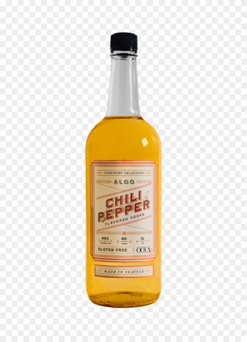 Aloo Chili Pepper Vodka Bottle Shot 2018 - Grain Whisky Clipart #755821