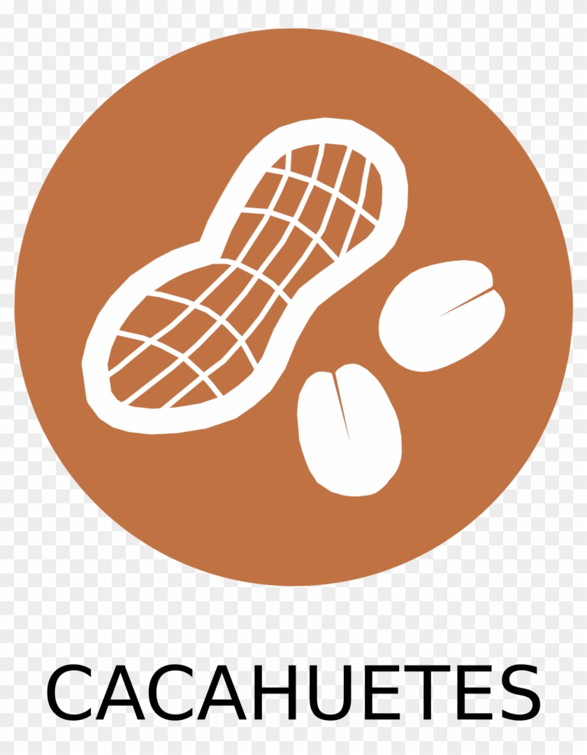 Png Royalty Free Stock Al Rgeno Cacahuete Icons Png - Alergenos Cacahuetes Clipart #755943