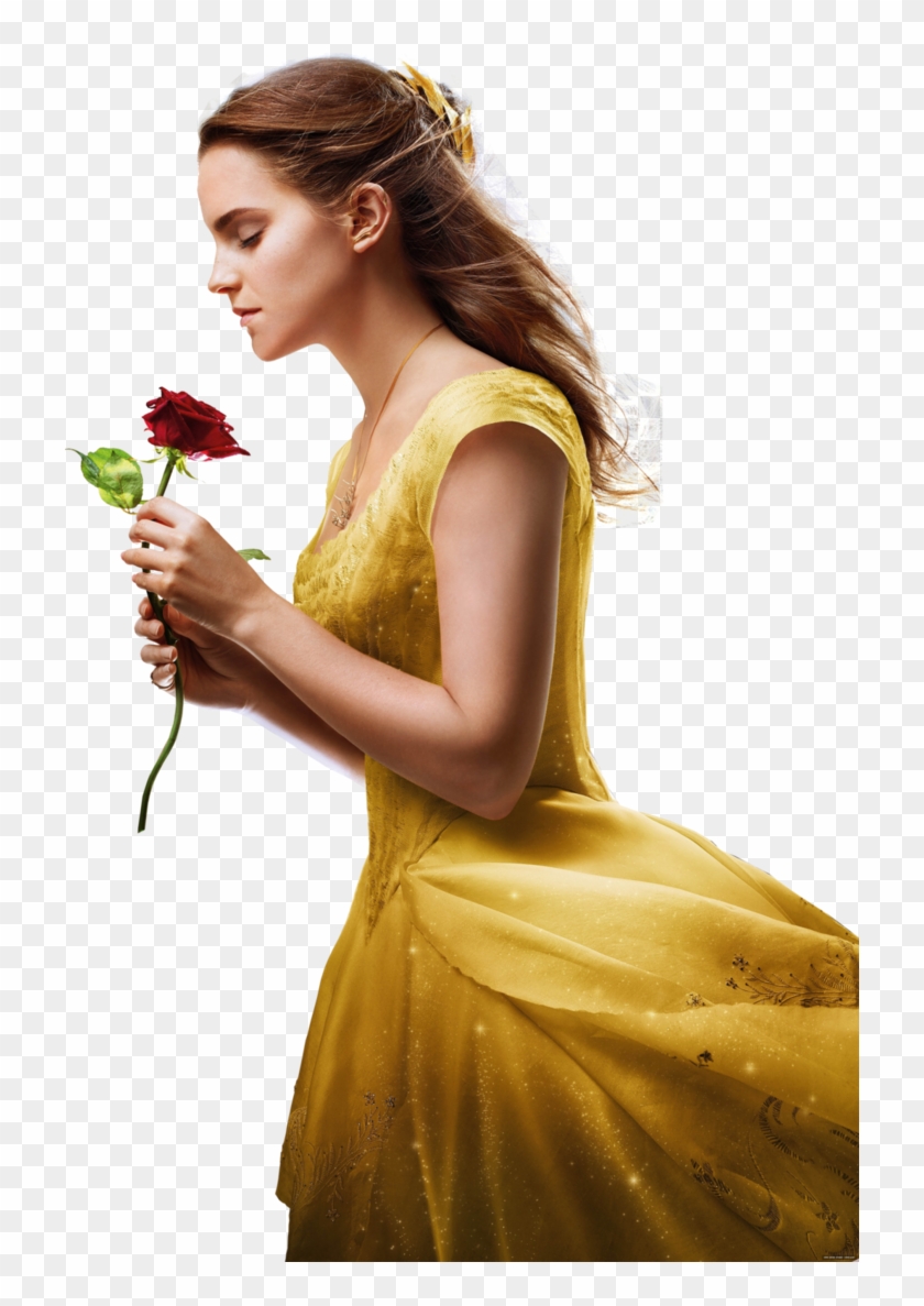 Emma Watson Png - Emma Watson Drawing Beauty And The Beast Clipart #756087