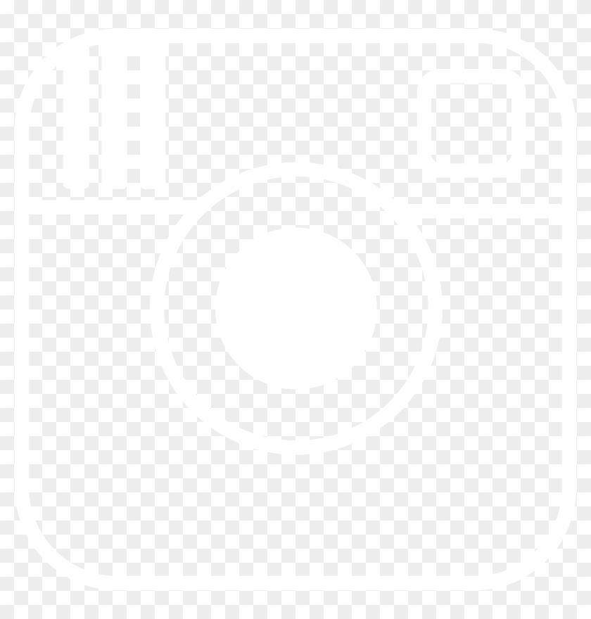 800 X 800 13 - Instagram Logo White On Black Clipart