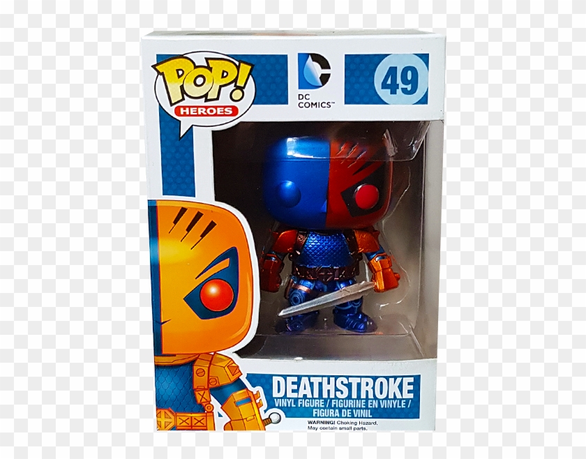 Deathstroke Us Exclusive Pop Vinyl Figure - Funko Clipart #756436