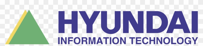 Hyundai Information Technology Logo Png Transparent - Sign Clipart