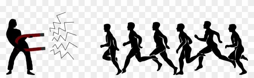People Running Marathon Clipart - Run Marathon Clipart - Png Download