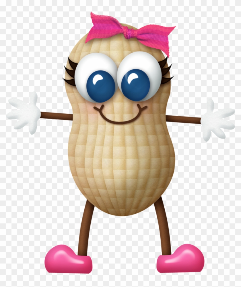 Peanut Clipart Animated - Imagenes De Cacahuates Animados - Png Download