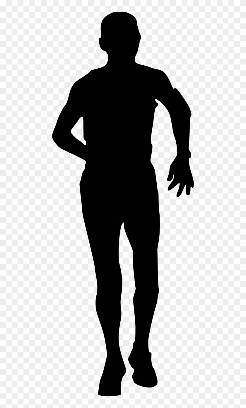 Free Download - Silhouette Person Walking Away Clipart
