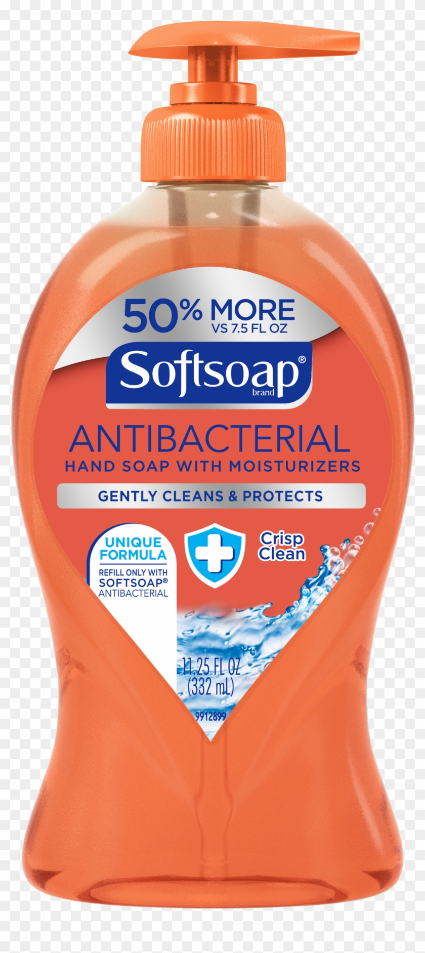 Softsoap Antibacterial Liquid Hand Soap, Crisp And - Softsoap Crisp Clean Clipart #757293