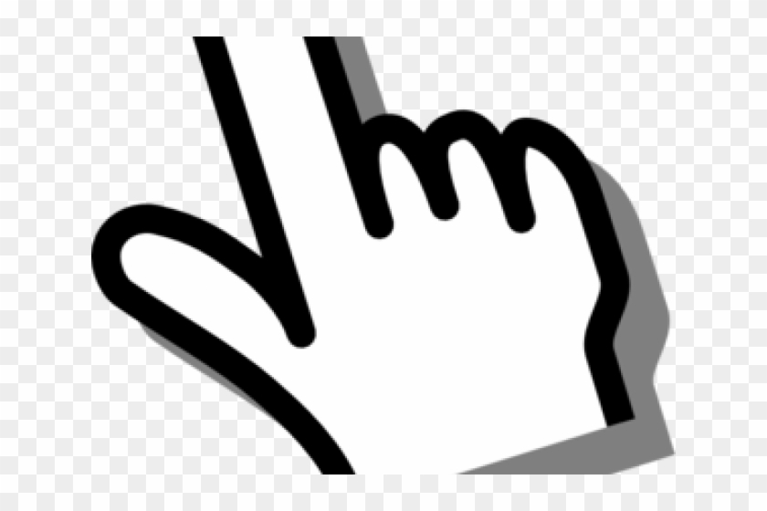 Mouse Cursor Click Clipart Hand Cursor - Get A Free Quote Button - Png Download