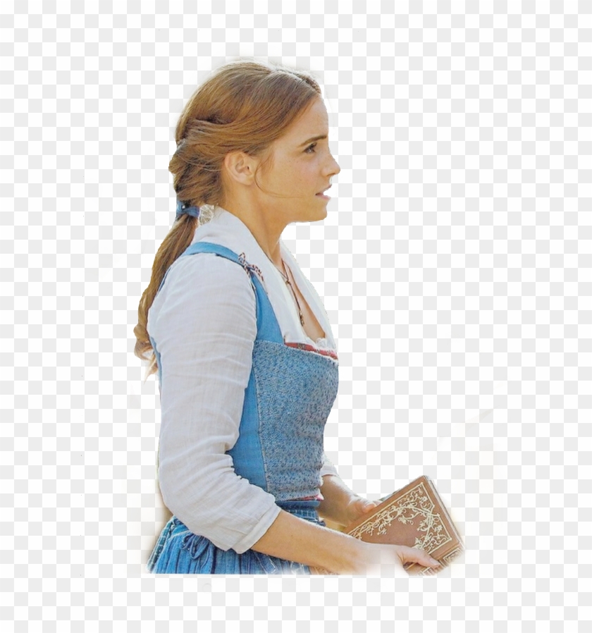 Emmawatson Belle Beautyandthebeast Emma Watson Hermione - Sitting Clipart #757777