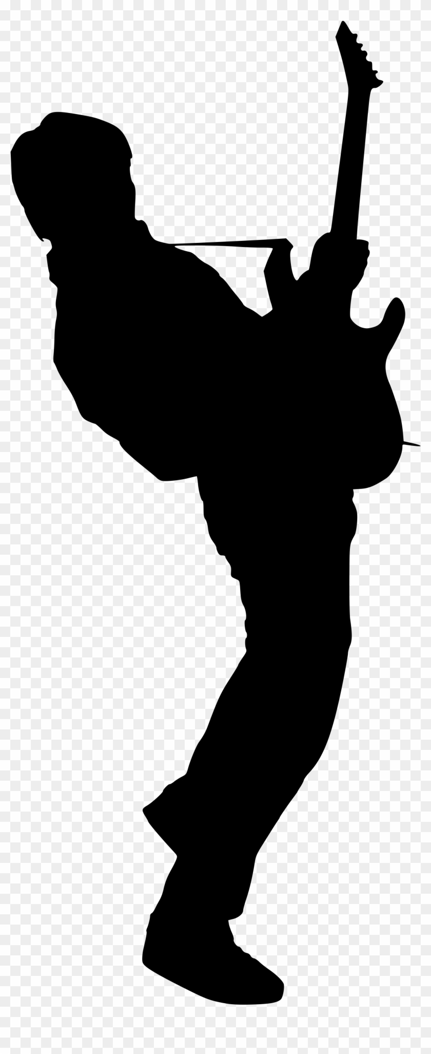 Pin By Diomie Matos On Diy Pinterest Ⓒ - Guitar Player Silhouette Png Clipart #758032