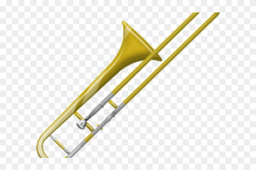 Trombone Png Transparent Images - Cartoon Trombone Clipart #758077