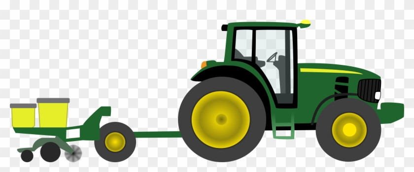 Tractor Png - Tractor John Deere Vector Clipart #758271
