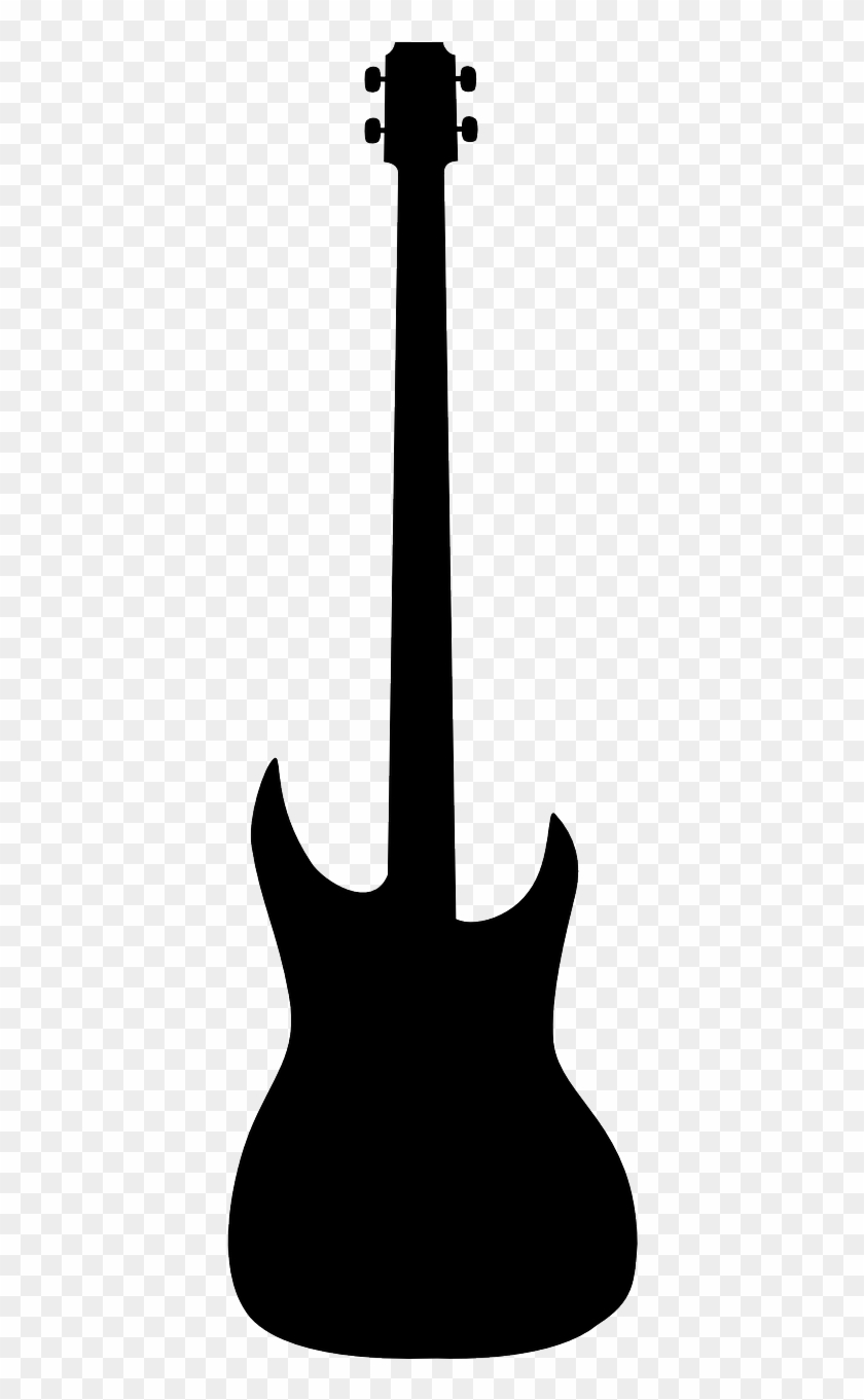 Hofner Violin Bass Silhouette Clipart #758273