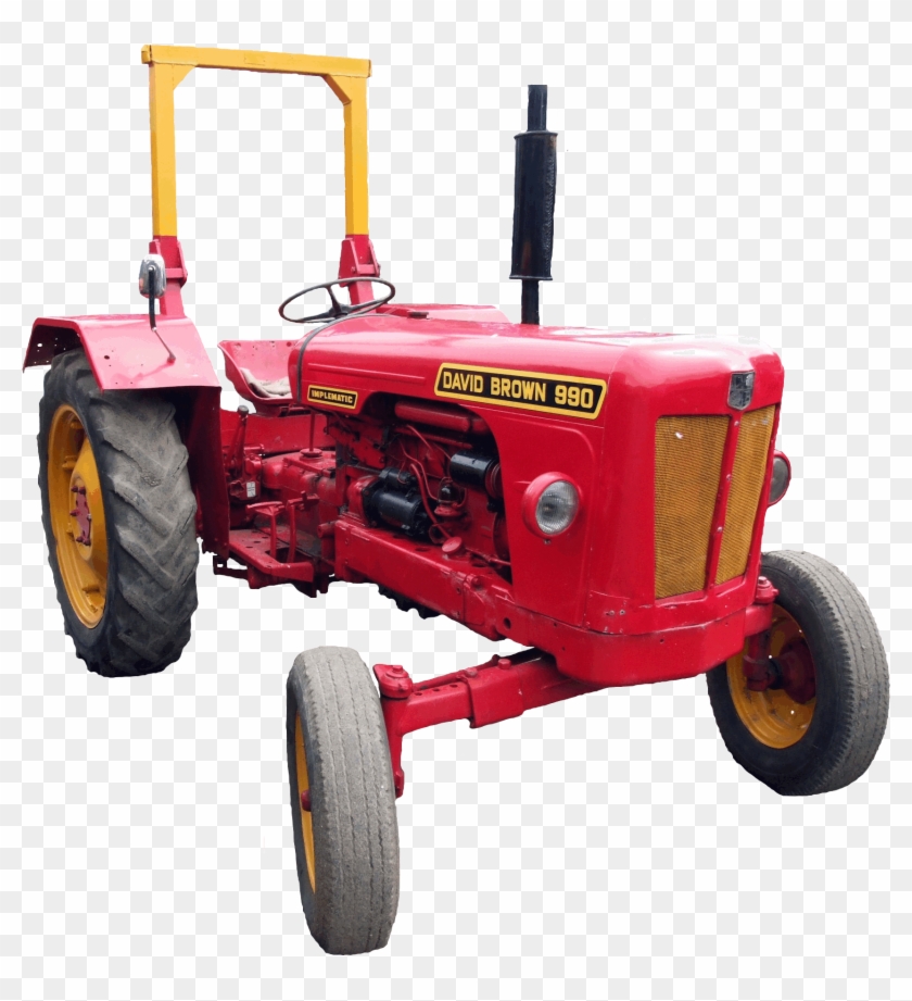 David Brown 990 Implematic Tractor - David Brown 990 Clipart #758423