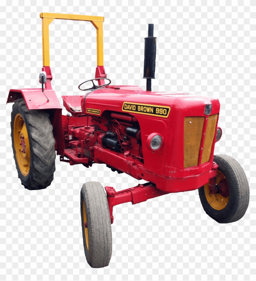 David Brown 990 Implematic Tractor - David Brown 990 Clipart