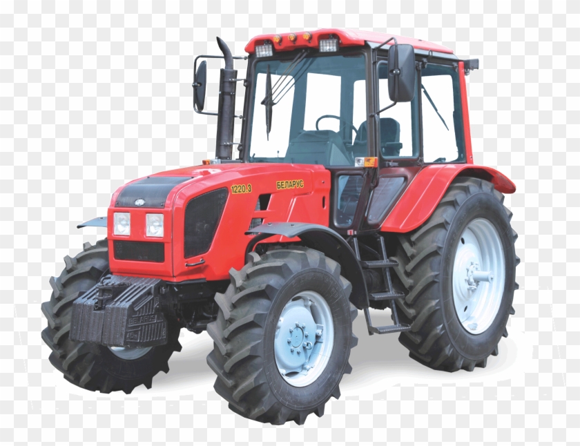 Red Tractor - New Holland Dark Blue Clipart