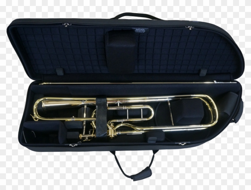 Detachable Bell Contrabass Trombone Case - Contrabass Trombone In Case Clipart
