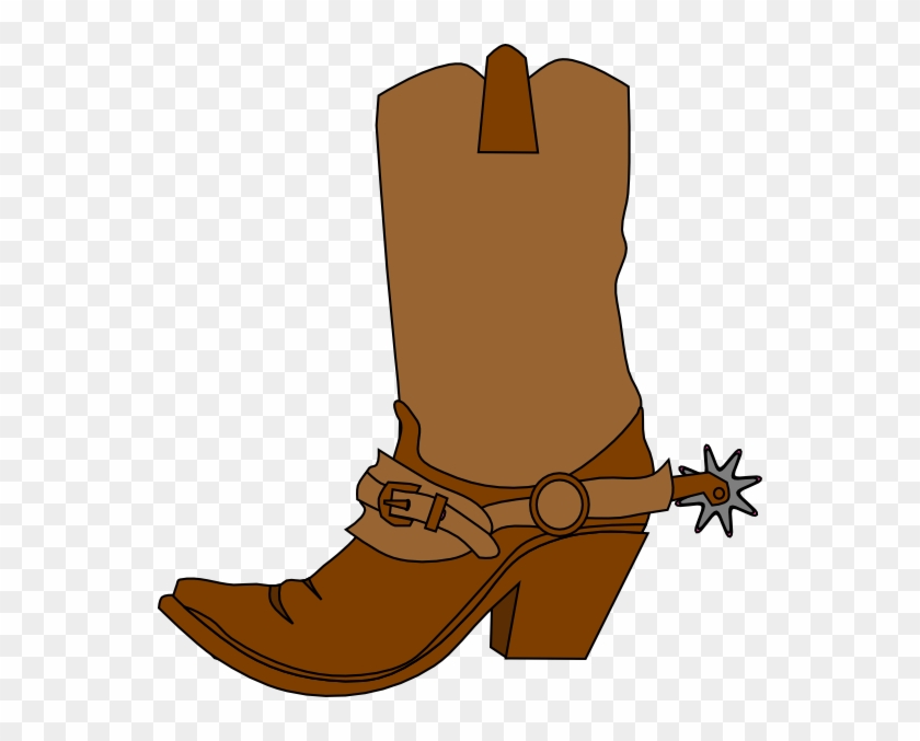 How To Set Use Cowboy Boot Svg Vector Clipart #758813