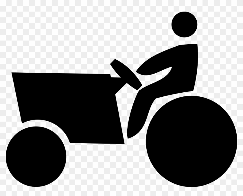 File - Tractor Icon - Svg - Tractor Icon Clipart