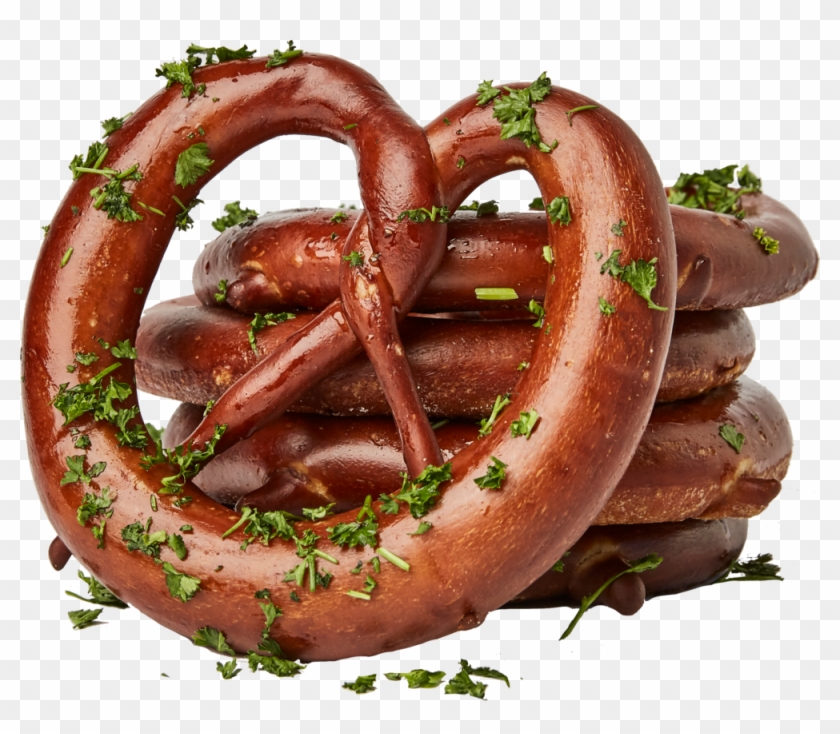 5 X Small Garlic Parsley Pretzels - Fast Food Clipart