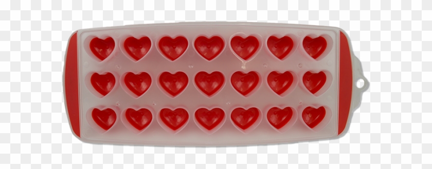 Kitchen Collection Push Button Heart Ice Tray - Silicone Ice Cube Heart Clipart #759371