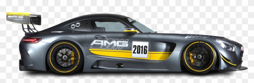 Grey Mercedes Amg Gt3 Racing Car Png Image - Mercedes Amg Gt 3 Clipart #759373