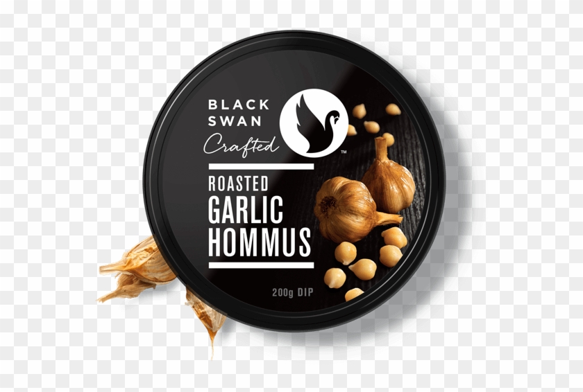 Roasted Garlic Hommus - Hummus Dip Black Swan Clipart #759375