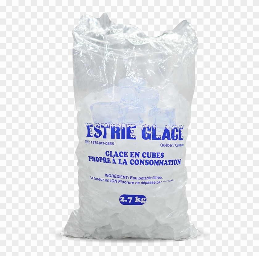 7 Kilogram Bag Of Ice Cubes - Bag Clipart #759506