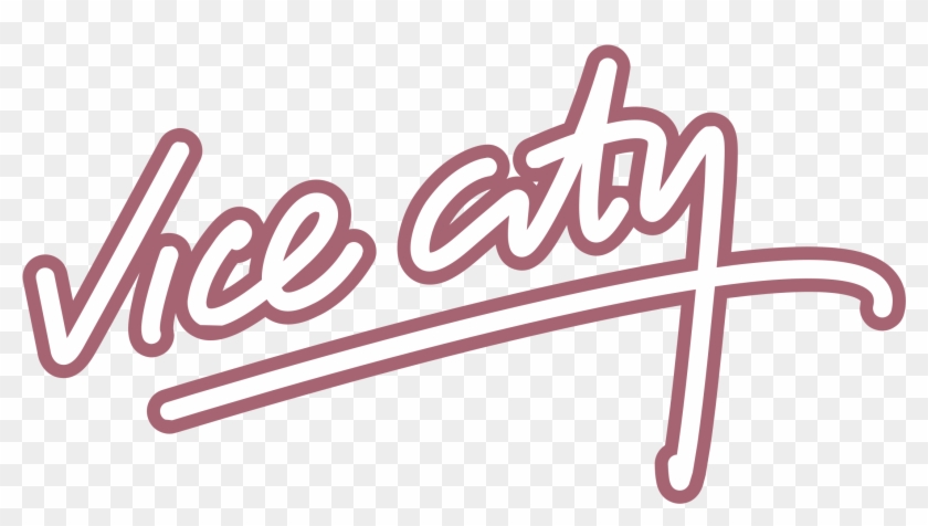 Gta Vice City Logo Png Transparent - Vice City Clipart #759814