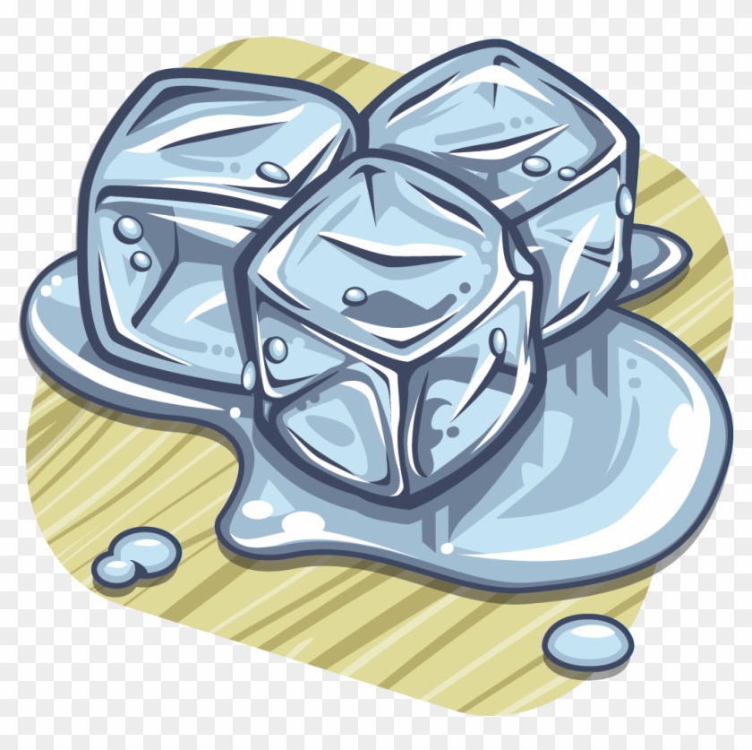 Ice Cubes - Illustration Clipart #759926