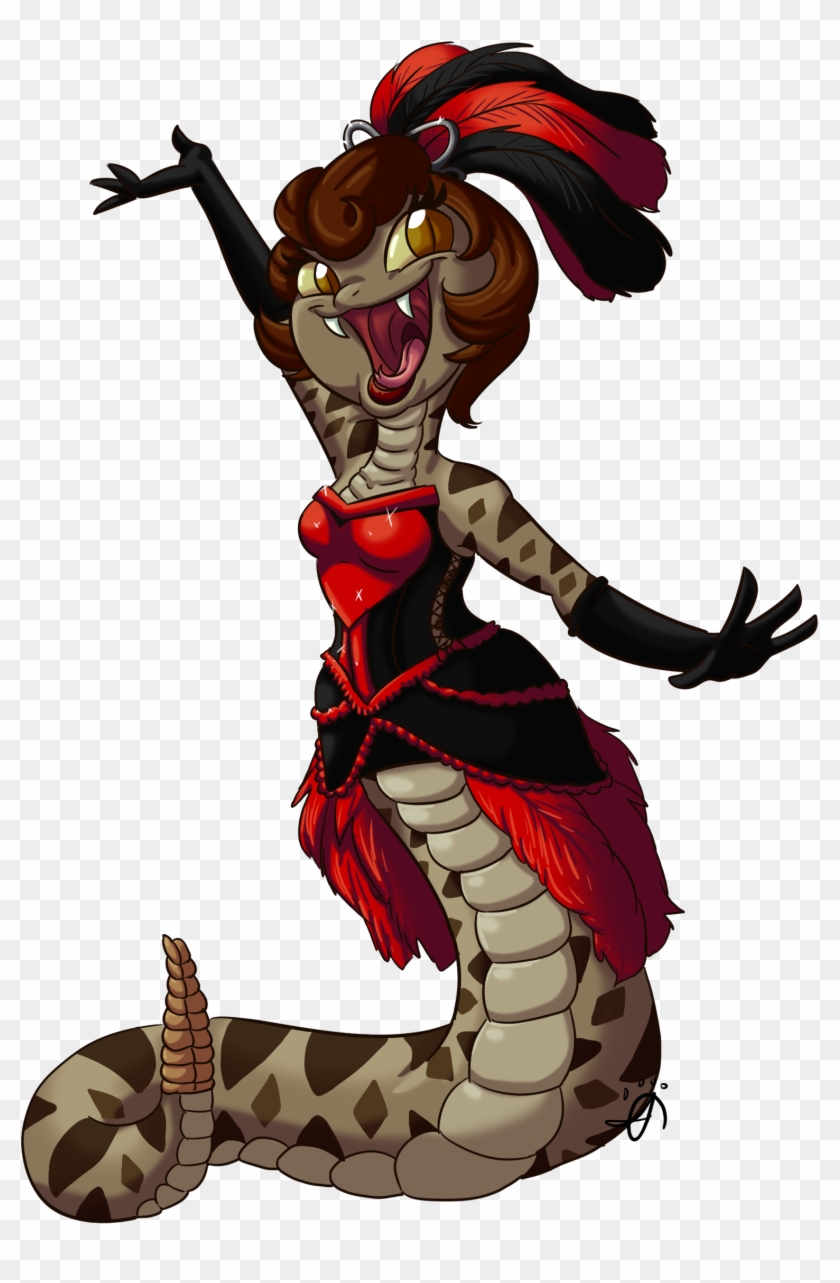 Cabaret Rattlesnake - Illustration Clipart #760073