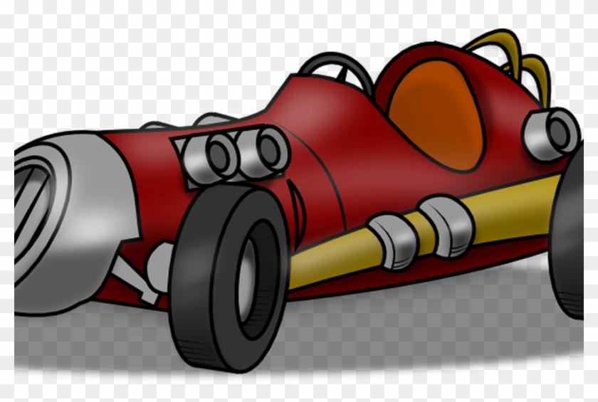 Race Car Clipart Motor Racing Pencil And In Color Race - Png Download #760121