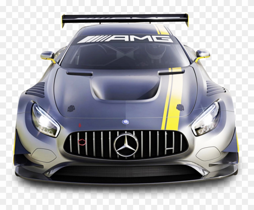 Gray Mercedes Benz Racing Car Png Image - Racing Car Png Free Clipart #760283