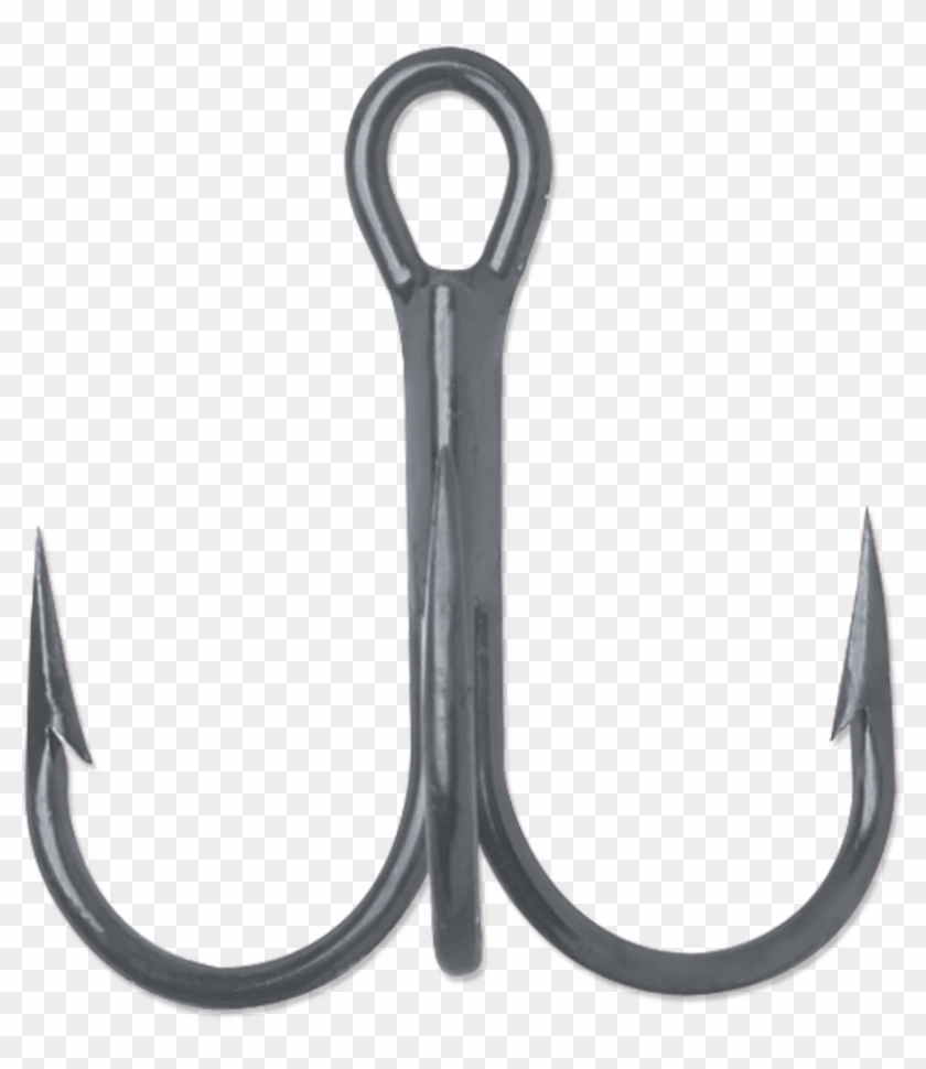 Vmc Round Bend Treble Short Shank 1x Strong Fishing - Gamakatsu #5 Round Bend Treble Hooks Clipart