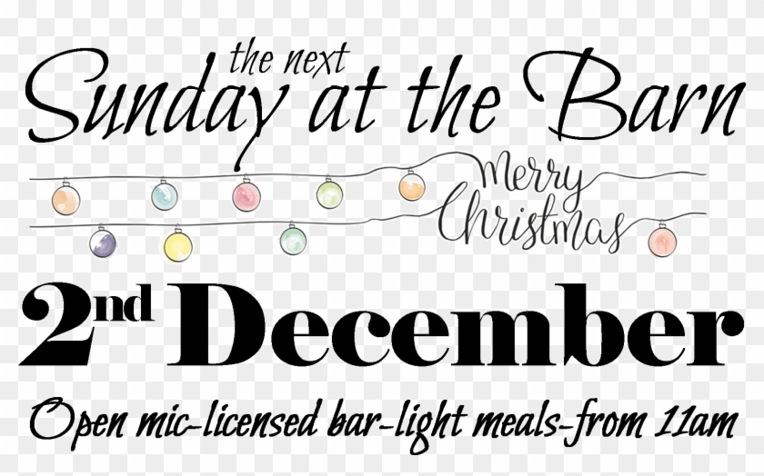 Sunday At The Barn - Baker Clipart #760828