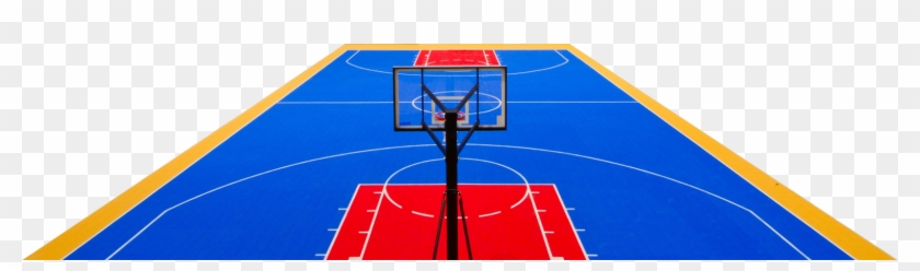 They Work With Us - Basketball Court Clipart #760969