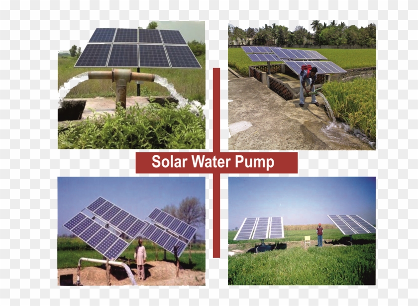Solar Water Pumping System - Solar Energy Clipart