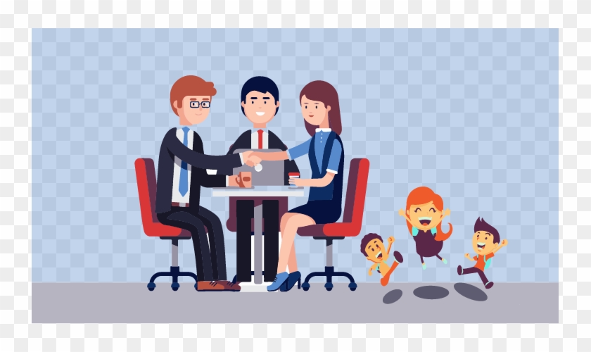 Clip Art Job Interview - Png Download