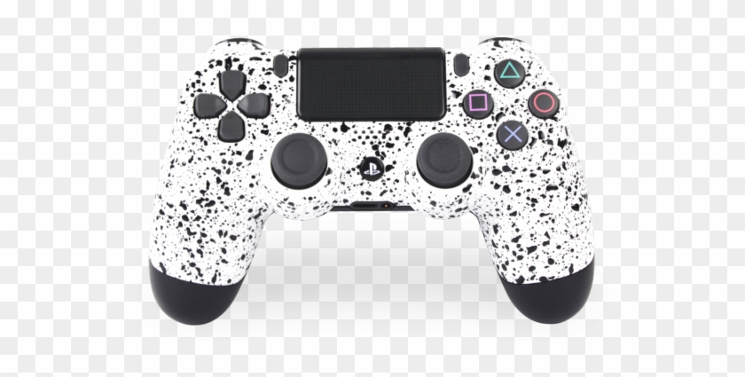 White Custom Ps4 Controller Clipart